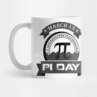 Funny Math Teacher Happy Pi Day Mug